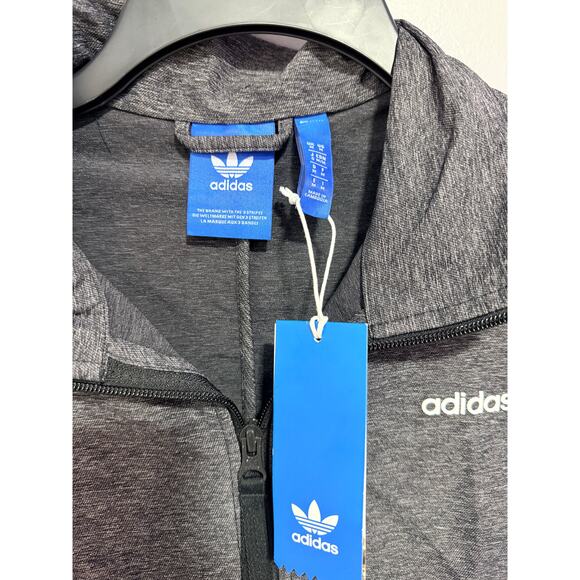 NEW adidas Originals Tokyo Woven Track Top Men's Jacket Black Medium - Picture 2 of 4